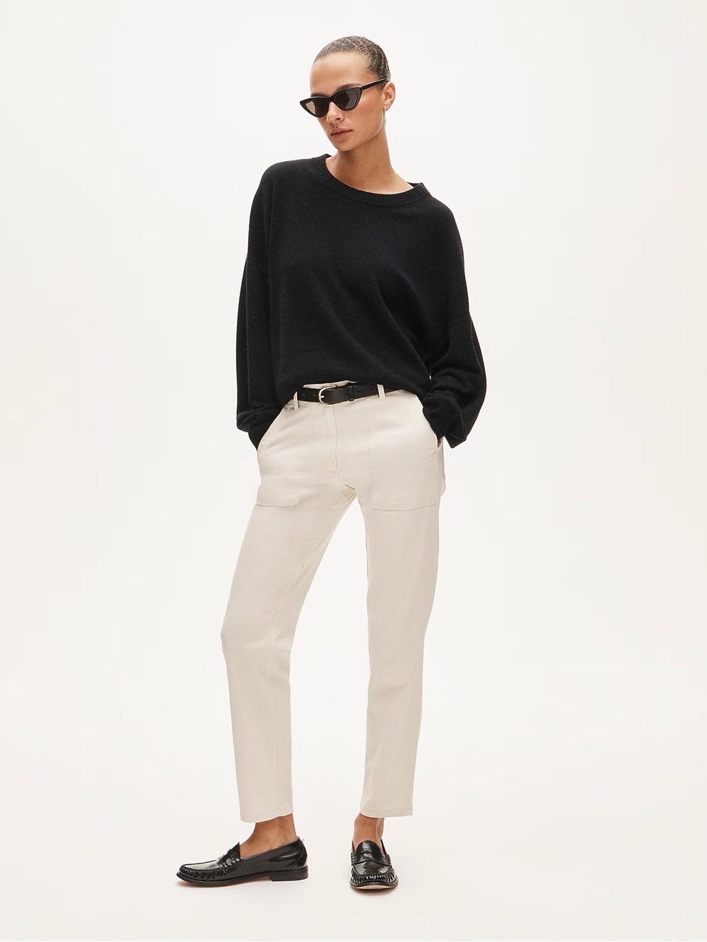 J Crew Patch-pocket slim chino pant